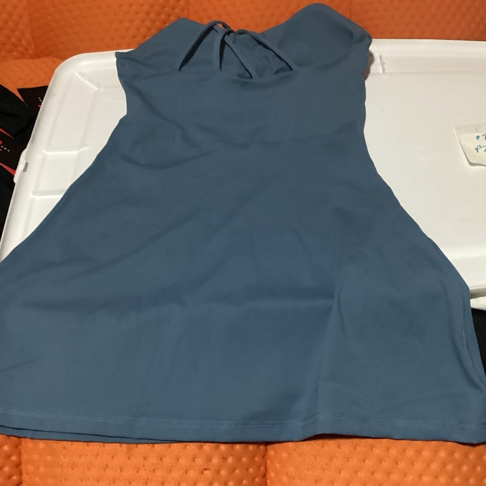 Women's Prime Dusty Blue Dress Pickleball Tennis Dress NWOT Size S - Picture 3 of 3